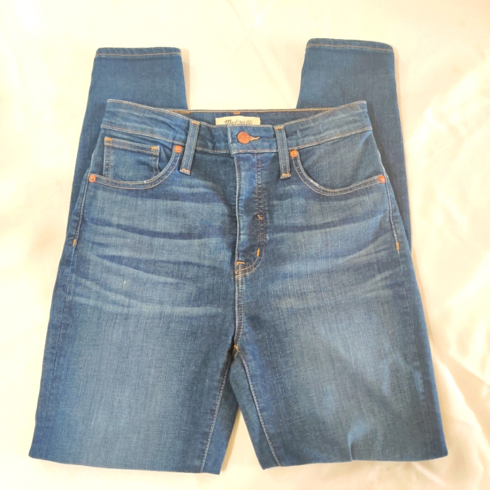 Madewell Curvy High Waisted Skinny Jeans 28